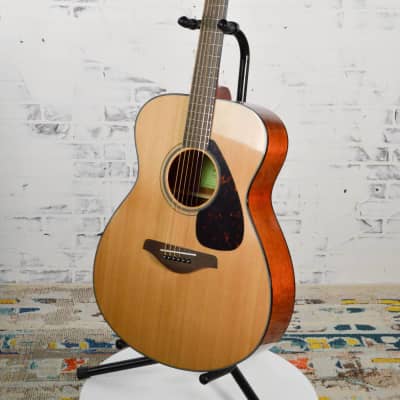 New Yamaha FS800 Folk Acoustic Guitar Natural Solid Spruce Top image 4