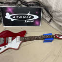 Eastwood Jeff Senn Model One 1 Electric Guitar w/ GFS Surf 90 pickups Red/White