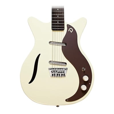 Danelectro 59 Vintage 12-String Electric Guitar (Vintage White) image 1