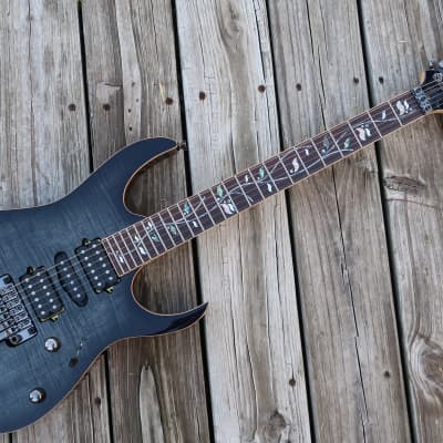 Ibanez RG8570Z BRE - J Custom - 2018 Black Rutile RG Guitar | Reverb