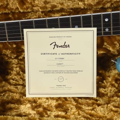 Fender Artist Eric Johnson Stratocaster Tropical Turquoise image 10