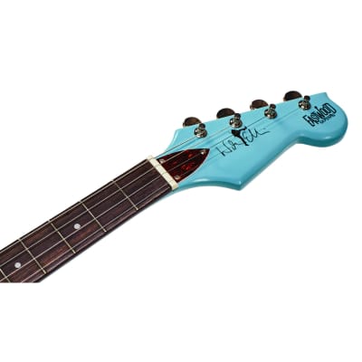 Eastwood Guitars Warren Ellis Signature Tenor 2P - Sonic Blue - Electric Tenor Guitar - NEW! image 7