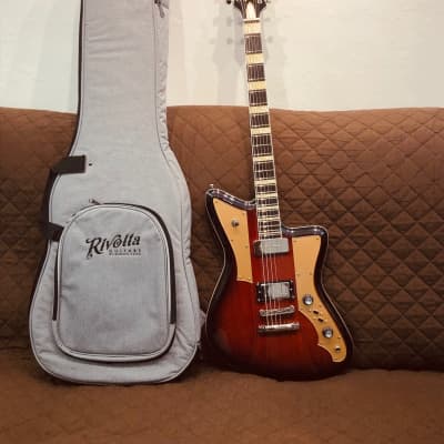 Rivolta MONDATA BARITONE VII Chambered Mahogany Body Maple Neck 6-String Electric Guitar w/Soft Case image 1