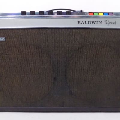1965 Baldwin Professional C1 Supersound Custom 2x12 Combo Guitar Amp • Exc Tone image 1