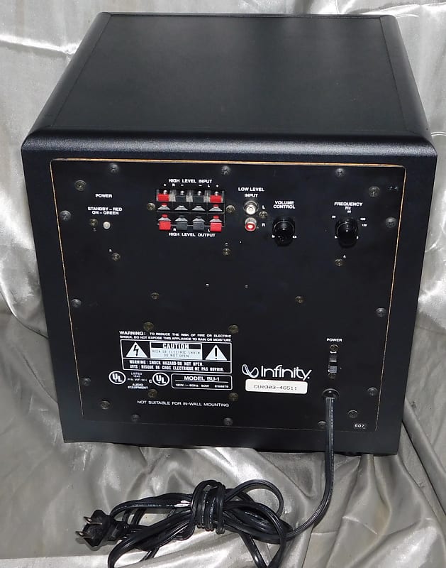 Infinity BU-1 powered subwoofer | Reverb