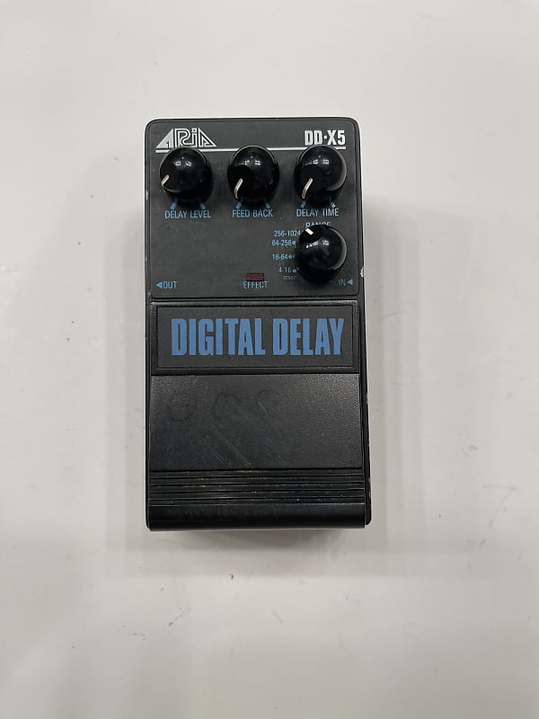 ARIA DEGITAL DELAY DD-X5 日本製 エフェクター Aria DD-X5 Digital Delay 4-Modes Rare Vintage Guitar Effect