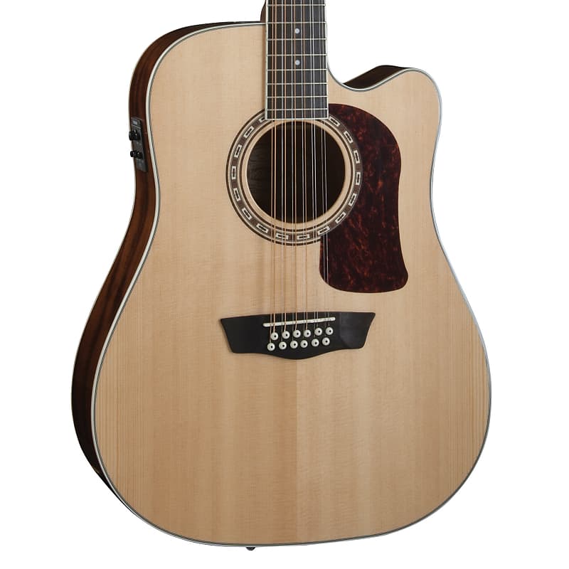 Washburn Heritage D10SCE 12-String Solid Sitka / Mahogany Cutaway Dreadnought A