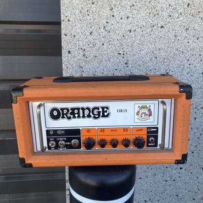 Orange OR15H 15-Watt Tube Guitar Amp Head 2012 - Present - Orange electric guitar amplifier head tube image 3