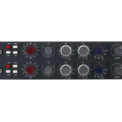 Heritage Audio HA73EQX2 Elite Series 2-Channel Microphone Preamplifier with Equalizer image 2