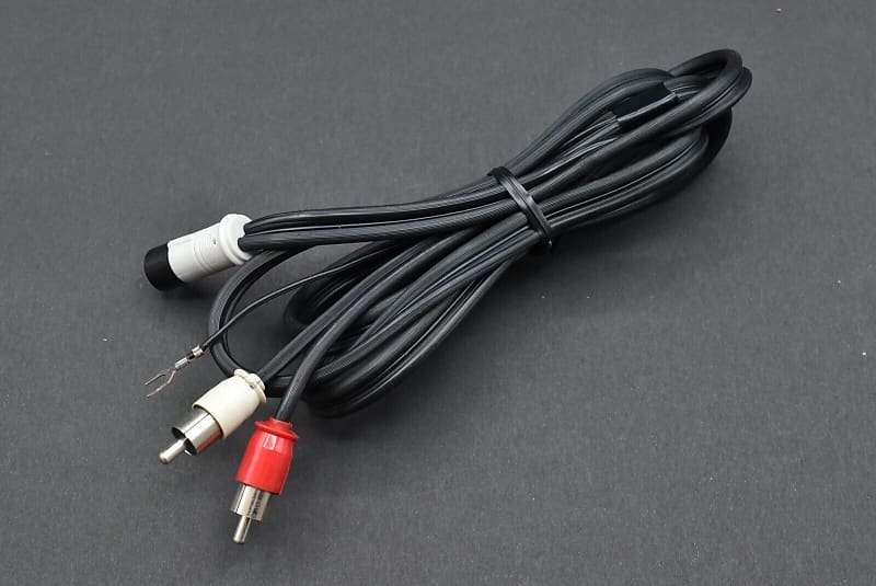 Vintage Tonearm arm 5pin Phono Cord Cable Technics,DENON,MICRO,AudioTechnica  			