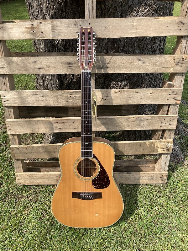 Yamaha L12-5 12 String Acoustic Guitar Made in Japan image 1
