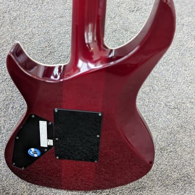 ESP E-II Horizon-III FR Black Cherry Fade with Stone Tone trem block and hard case image 8