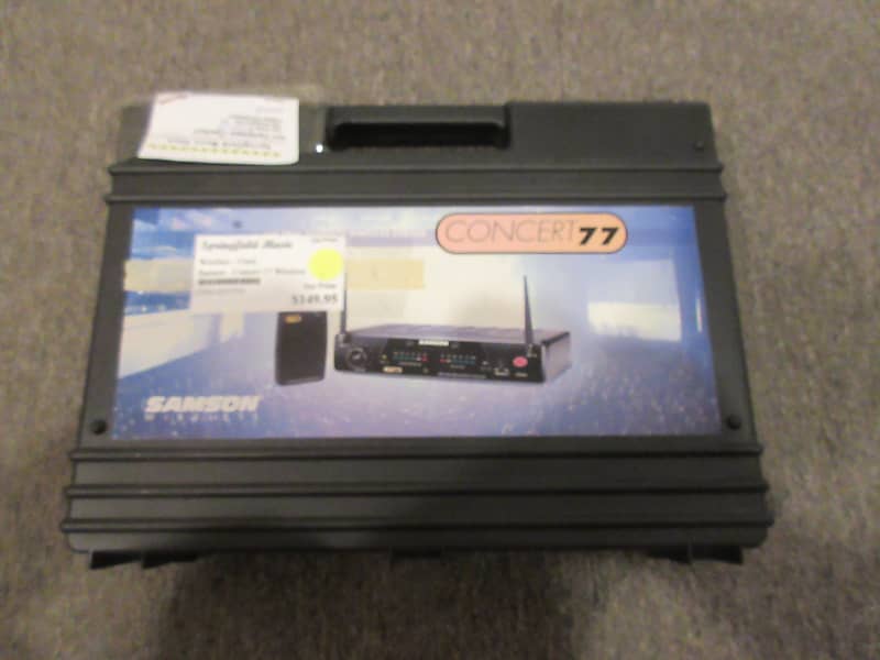 SAMSON「Concert 77」ワイヤレスシステム Samson Concert 77 UHF True Diversity Wireless System | eBay