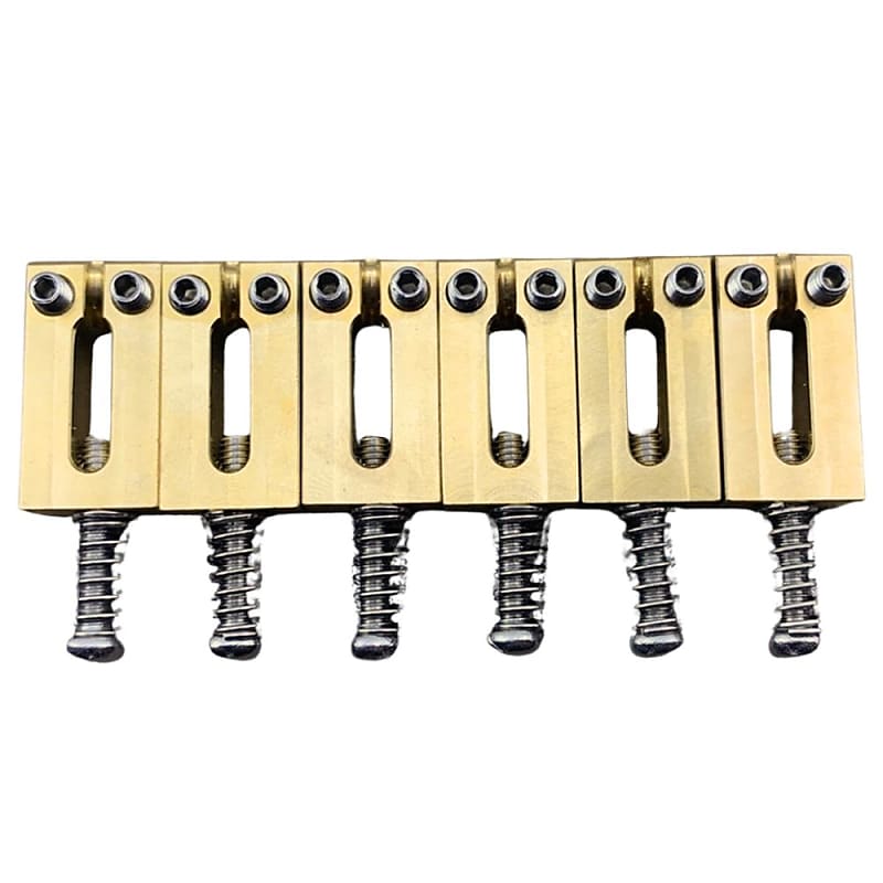 Bstinay 5 X White Bone 80mm Bridge Saddle & Slotted Nut Set For 6 String Classic Guitar
