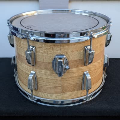 Closet Find! 1980s Ludwig Butcher Block Wrap 9 x 13" Tom - Looks Fantastic - Sounds Great! image 3