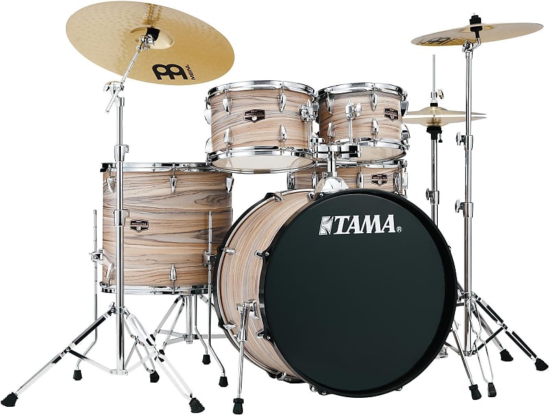 Tama Imperialstar IE52C 5-piece Complete Drum Set with Snare