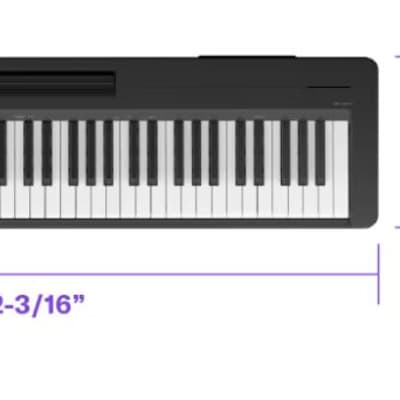 Yamaha P-145 portable piano with 88 weighted keys image 4