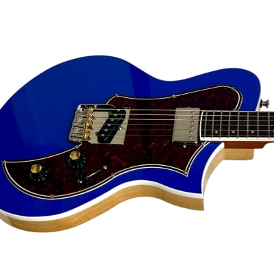 Kauer Guitars Korona 2022 - Maritime Blue / Natural, New (Authorized Dealer) image 4