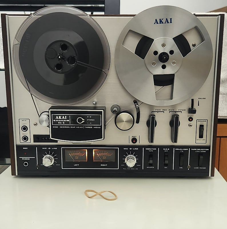 Akai 4000DS MK-II 1977 - Silver | Reverb