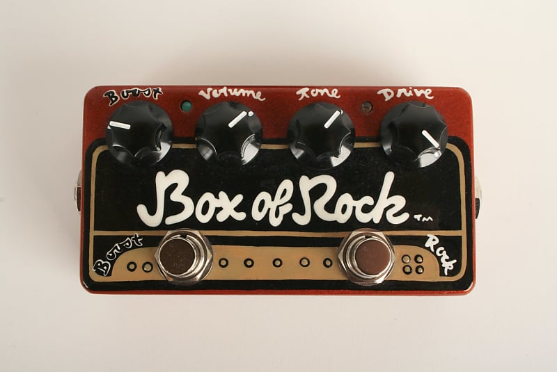 【極美品】ZVEX BOX of ROCK Zvex Box of Rock Hand Painted, brand new, old stock, 2008