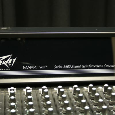 Peavey MK VIII 3600 Series 36 Channel Mixer Console with Flight