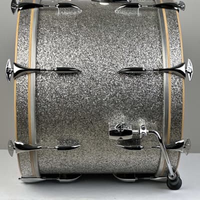 Sonor 20/10/12/13/14/16/6.5x14" Vintage Series Drum Set - Silver Sparkle image 6