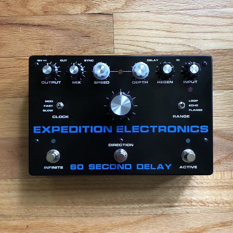 Expedition Electronics 60 Second Delay Pedal (similar to EHX 16 Second  Delay)