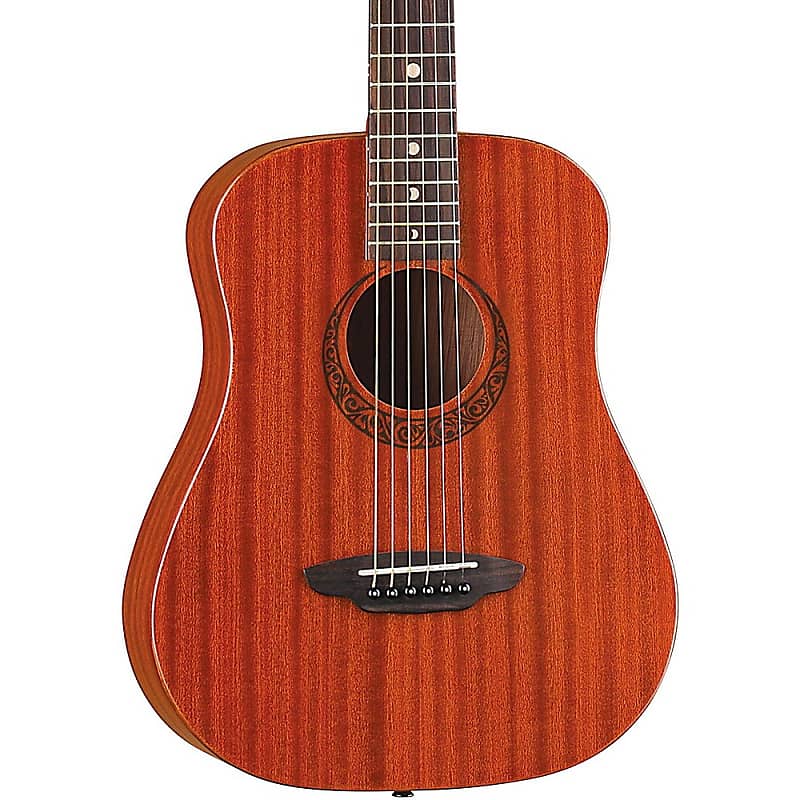Luna Guitars Limited Safari Muse Mahogany 3/4 Size Acoustic Guitar Natural image 1