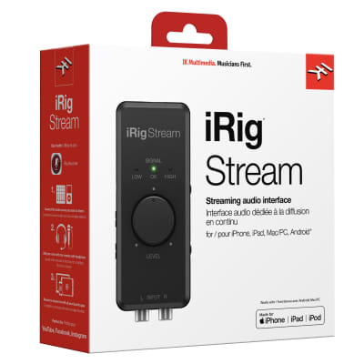 iRig DJ Live Stream USB Audio Interface for iOS/Android/MAC/PC w Headphone image 3