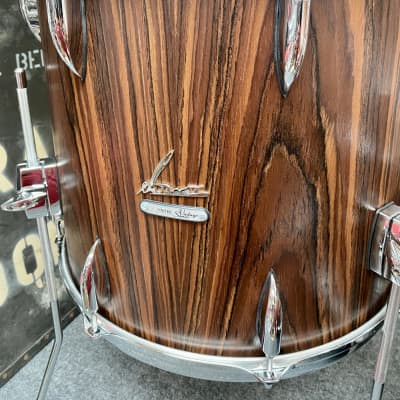 Sonor Vintage Series 13/16/22 3pc. Drum Kit Rosewood Semi-Gloss with mount image 8