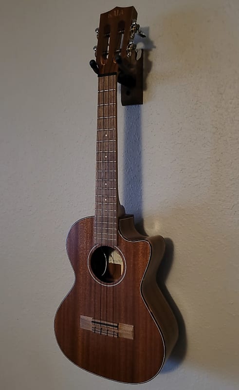 Kala Ka Smhte C Mahogany Cutaway Tenor Ukulele With Eq 2000s Reverb 8859