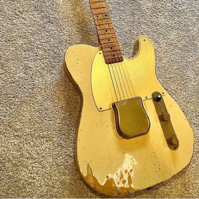 Fender 2011 Fender Custom Shop Esquire Relic LTD Desert Sand - Relic Ltd Desert Sand image 5