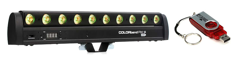 Chauvet DJ COLORband PiX-M USB Motorized RGB LED Bar  Bundle with Chauvet DJ D-Fi USB Wireless DMX Transceiver (1-pack) image 1