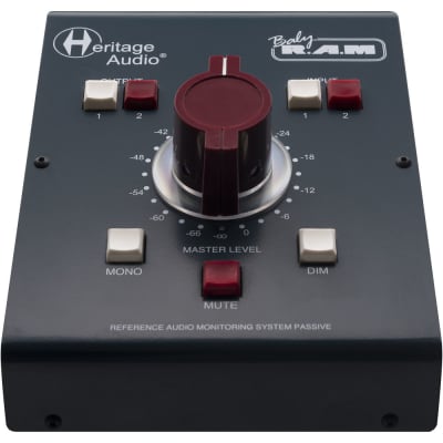 Heritage Audio Baby RAM Passive Desktop Monitor Controller | Reverb
