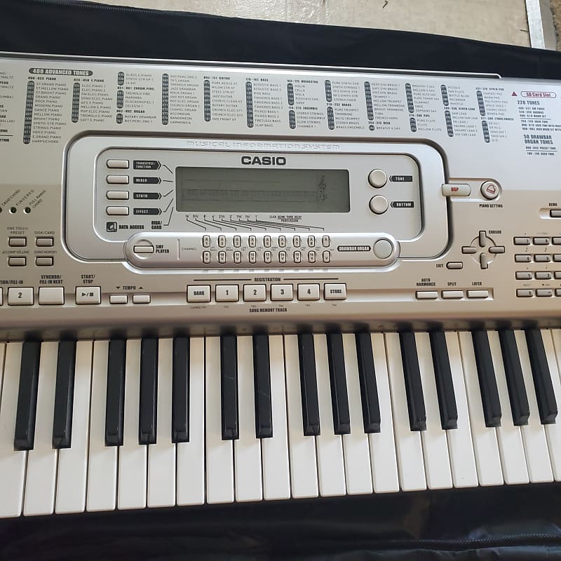 CASIO WK-3800 シンセサイザー Casio WK 3800 ZPI Synthesizer Piano Keyboard | Reverb
