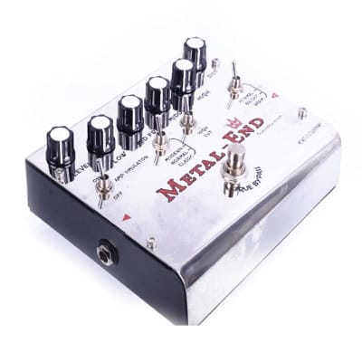 Biyang Tonefancier Metal End King Distortion Electric Guitar Effect Pedal True Bypass Design with Go image 2