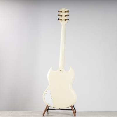 Gibson 1963 Les Paul SG Custom Reissue with Maestro Vibrola, Classic white | Demo image 3
