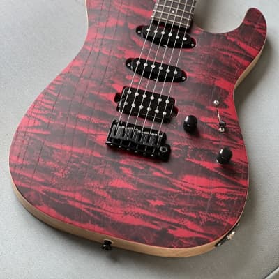 Saito S-622 SSH with Rosewood in Red Granite 232289 image 3