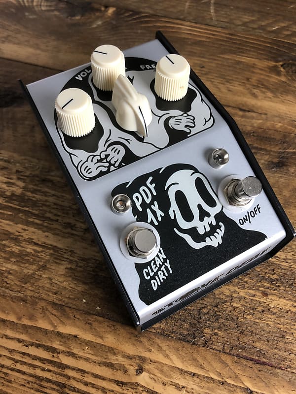Stone Deaf FX PDFX-1 Ltd Edition 2019 Signed Silver | Reverb Stone Deaf FX PDFX-1 Ltd Edition 2019 Signed Silver | Reverb