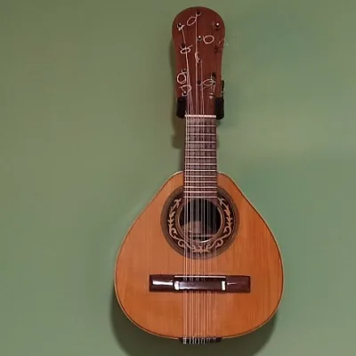 Immagine Ricardo Sanchis Nacher 1915. Old Bandurria guitar - 10