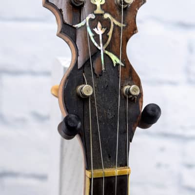 Washburn  4 String Tenor Banjo w/ Hard Case image 4