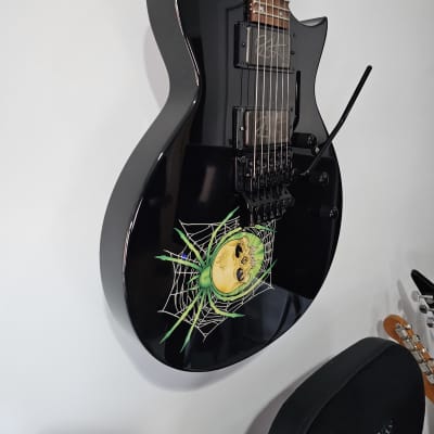 ESP KH-3 Kirk Hammett Signature Spider 2022 - Black with Spider Graphic image 7