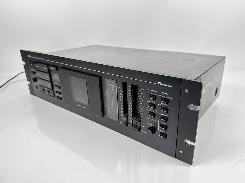 Nakamichi MR1 Professional Three Head Cassette Deck Player Reverb