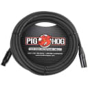 Pig Hog 25' 8mm XLR Microphone Cable - 3 Pin XLR Male to 3 Pin XLR Female