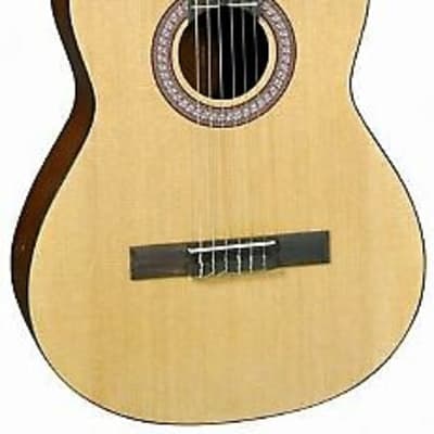 J Reynolds JRC10 Concert Style Spruce Top Mahogany Neck 6-String Classical Acoustic Guitar image 2