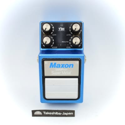ギター Maxon SM-9 Super l Tube Screamer designer Susumu Tamura supercharges the Maxon