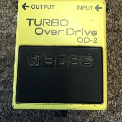 Boss OD-2 Turbo OverDrive (Black Label) | Reverb