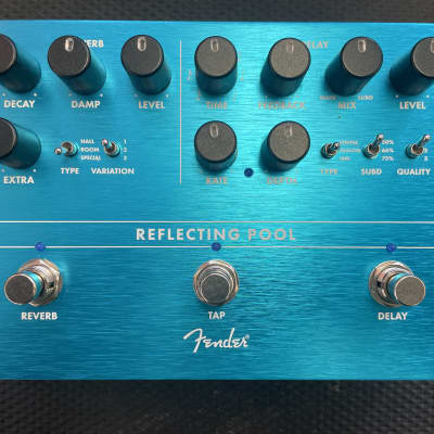 Fender Reflecting Pool Delay & Reverb 2019 - Present - Teal for sale