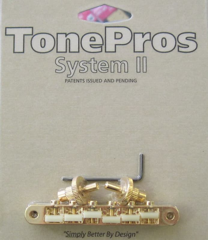 with　AVR2　Saddles　Post　“G　Standard　Nashville　Tuneomatic　Reverb　Formula”　Gold　TonePros　NVR2G-G