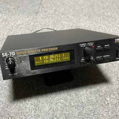 通電OK！ BOSS SE-70 SUPER EFFECTS PROCESSOR Boss SE-70 SE0 Multi Super Effects Processor for sale online